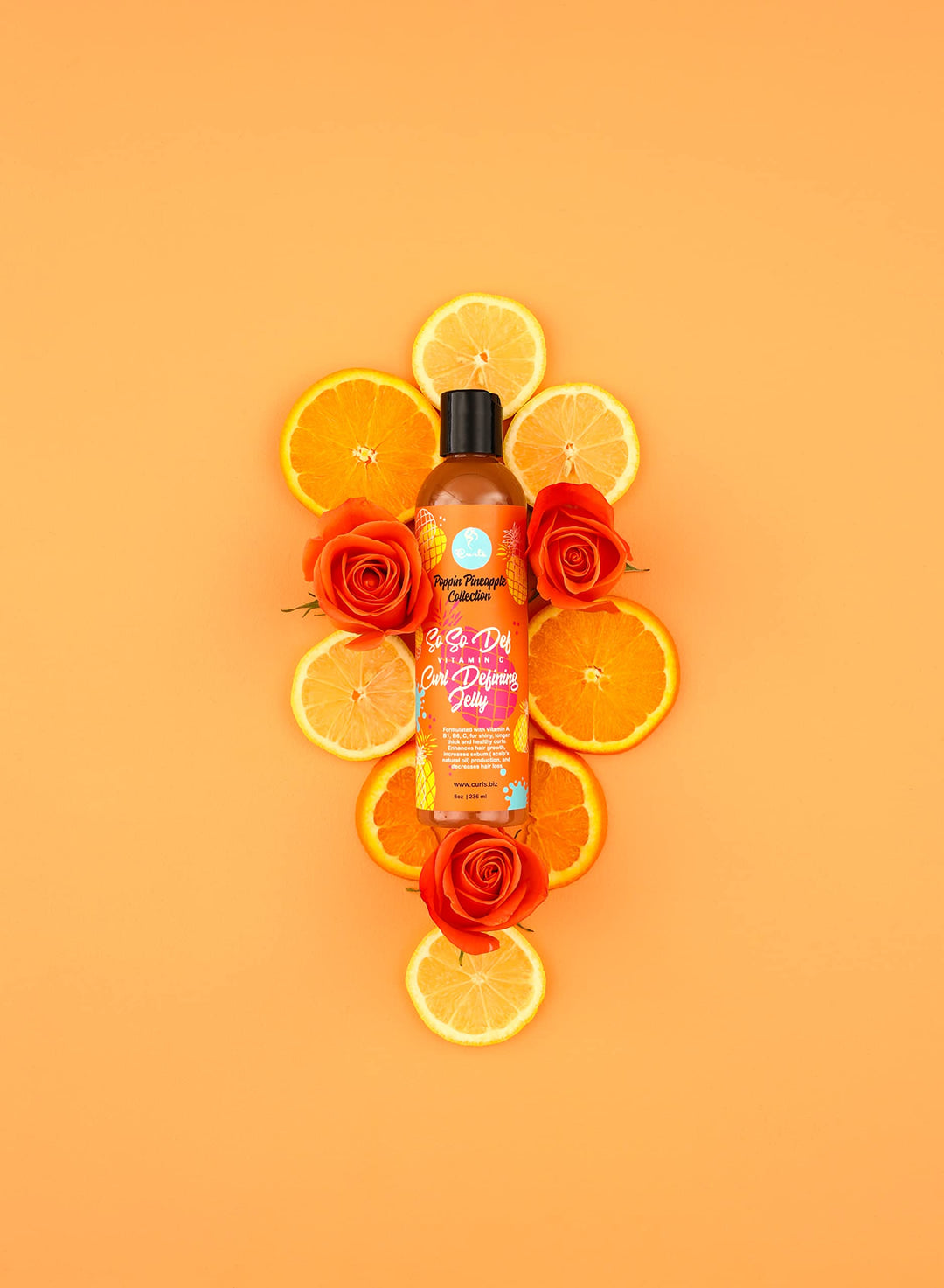 Curls Poppin Pineapple So So Def Vitamin C Curl Defining Jelly, 236 ml