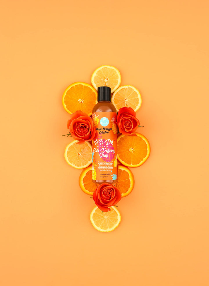 Curls Poppin Pineapple So So Def Vitamin C Curl Defining Jelly, 236 ml