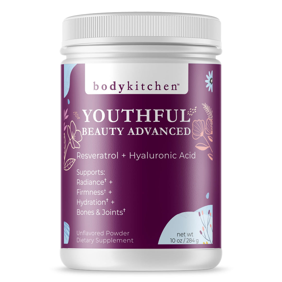 Body Kitchen Youthful Beauty Advanced Collagen Peptides Powder, Grass Fed