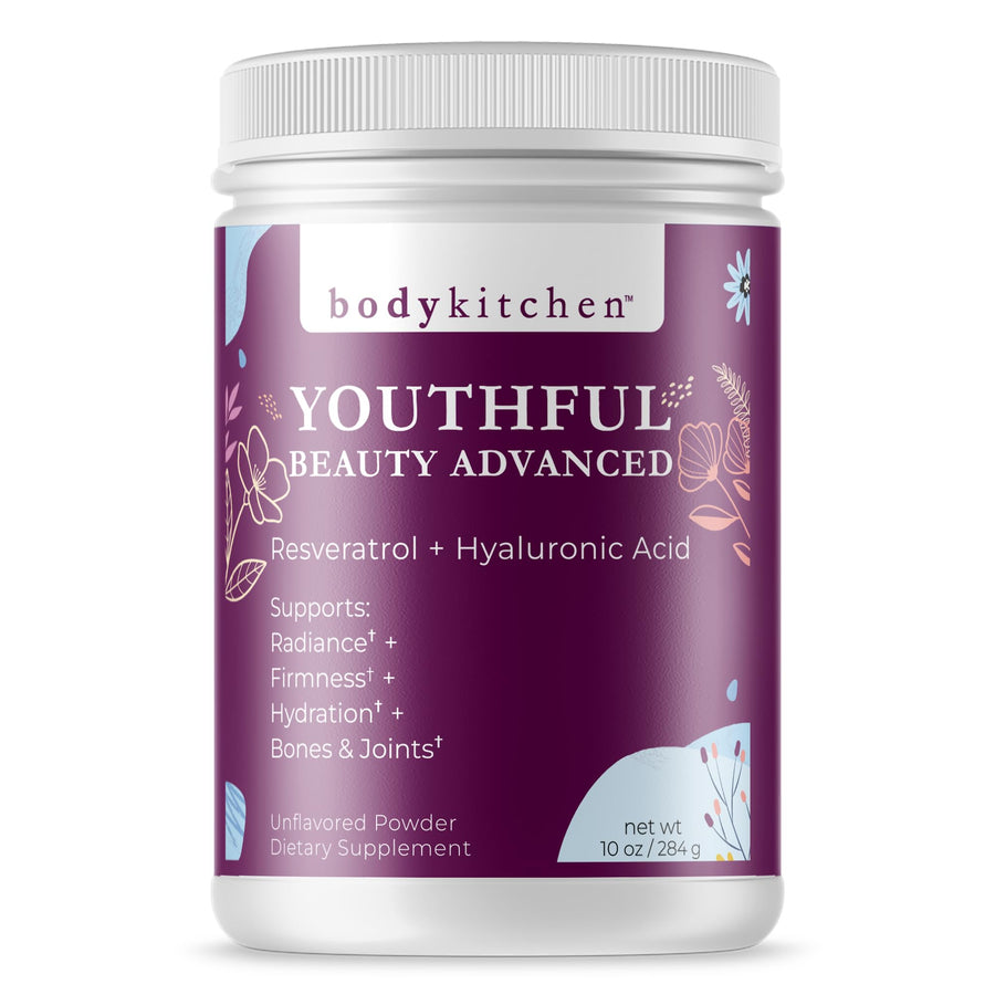 Body Kitchen Youthful Beauty Advanced Collagen Peptides Powder, Grass Fed