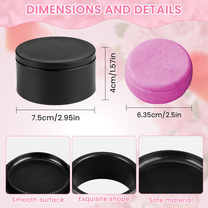 SanZaoGang Round Soap and Shampoo Bar Mold, 2.5 in