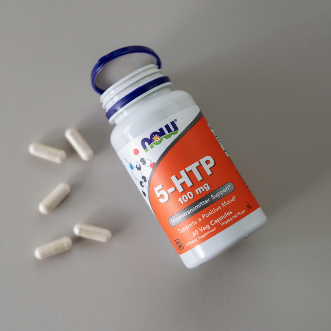 NOW 5-HTP 100 mg, 60 Count