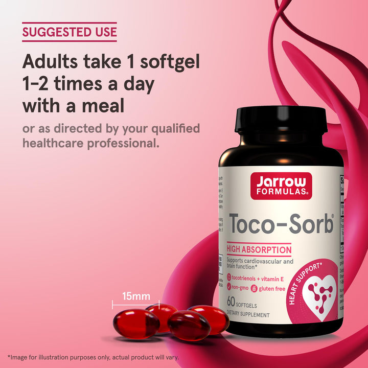 Jarrow Formulas Toco-Sorb, 60 Count