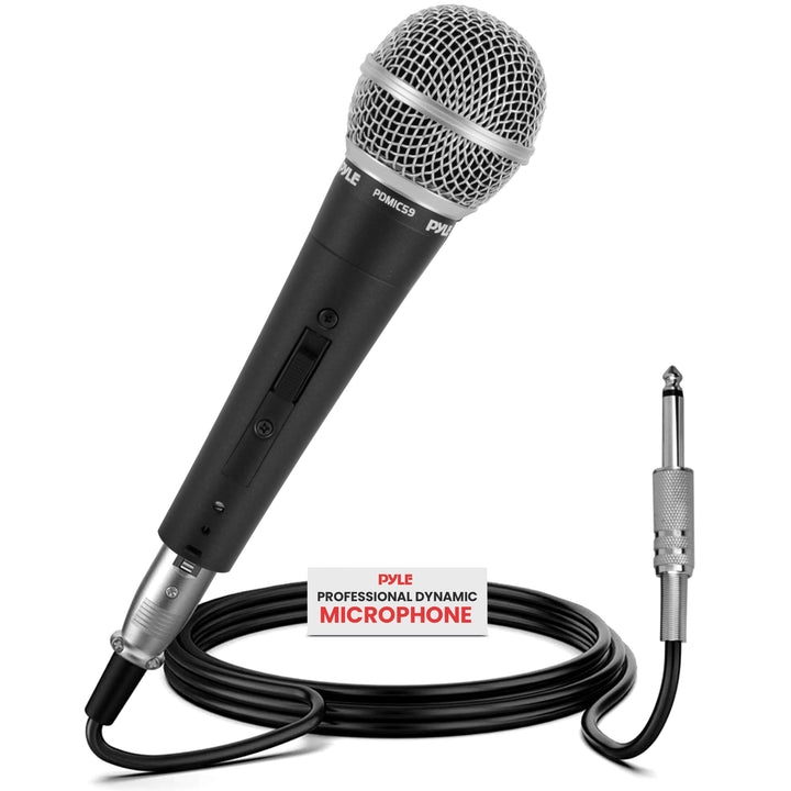 Pyle Professional Dynamic Vocal Microphone, Pdmic59