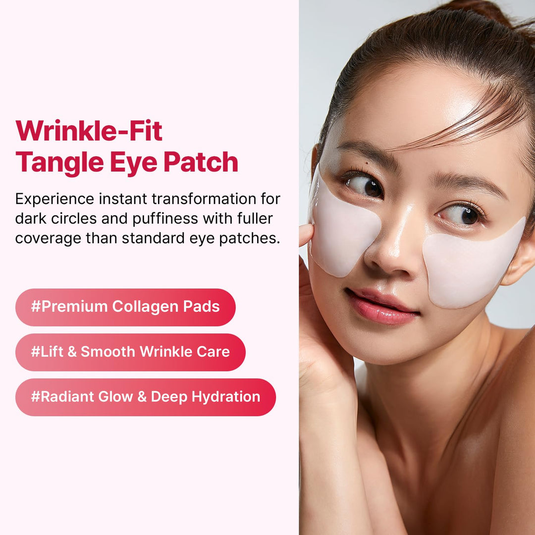 MEDITHERAPY Wrinkle-Fit Tangle Eye Patch, 4 Count