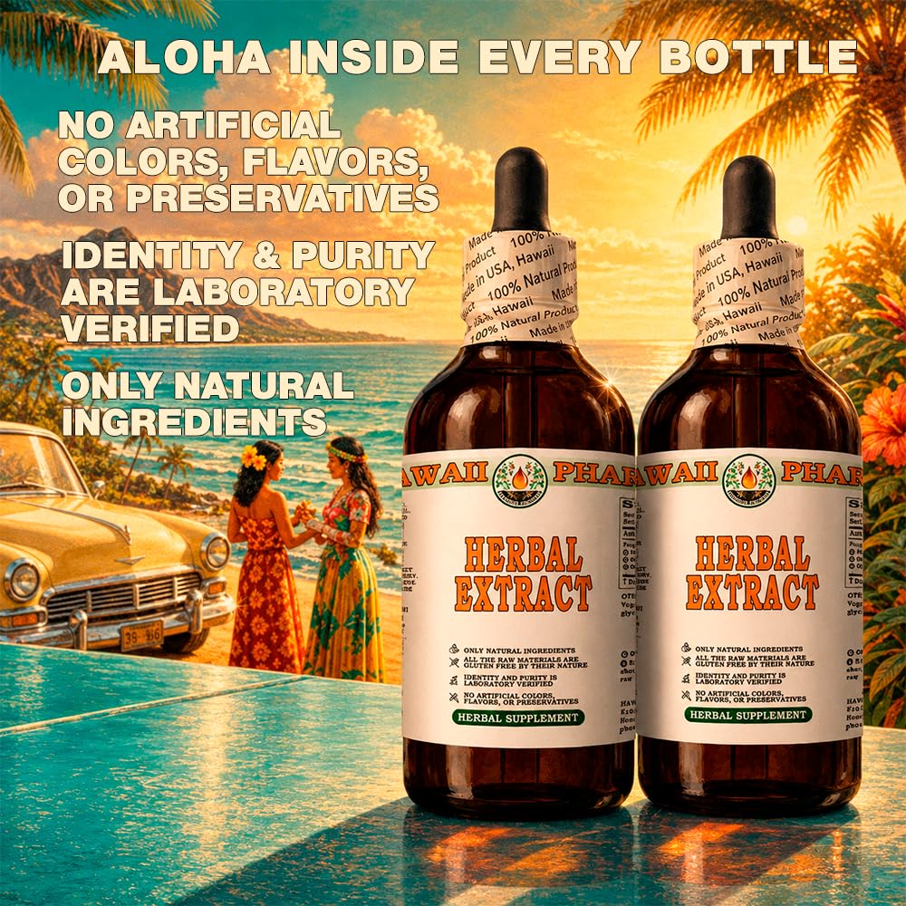 Hawaii Pharm Horsetail Alcohol-Free Liquid Extract, Organic, 4 oz
