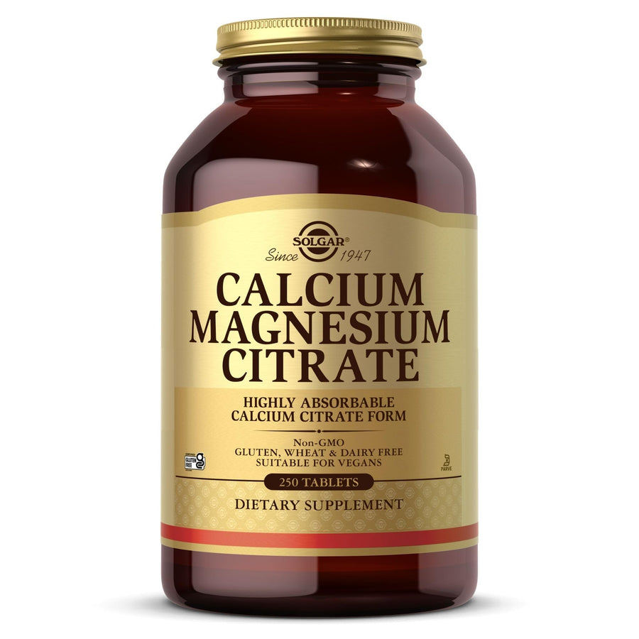 Solgar Calcium Magnesium Citrate, 250 Count
