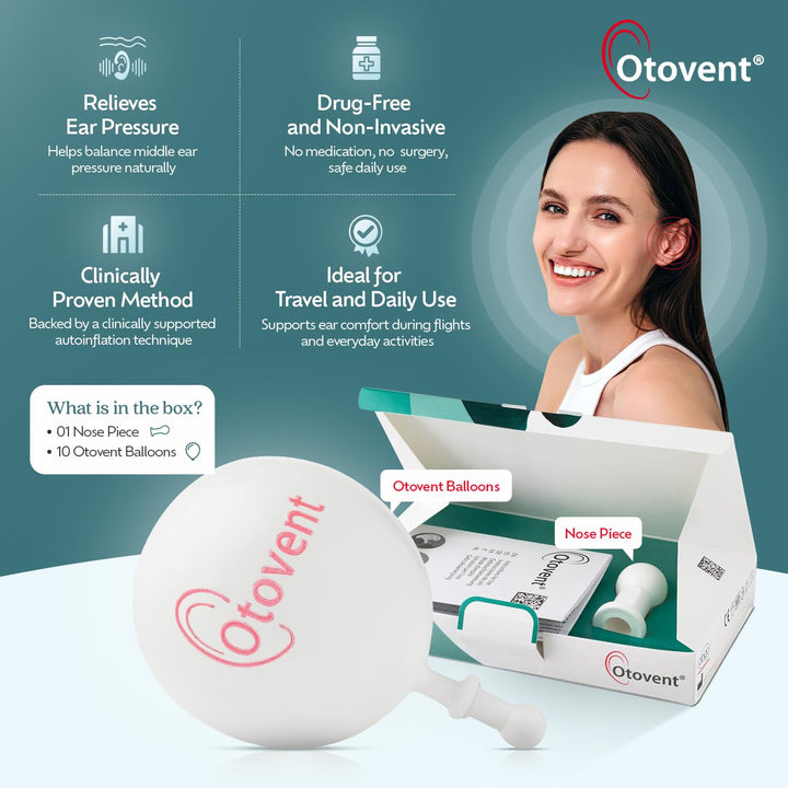 Otovent Autoinflation Device, Ear Treatment