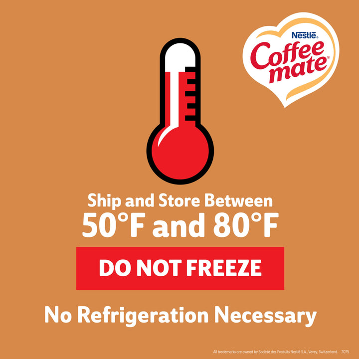 Coffee Mate Original Non Dairy Powder Creamer, 3 g, 1000 Count