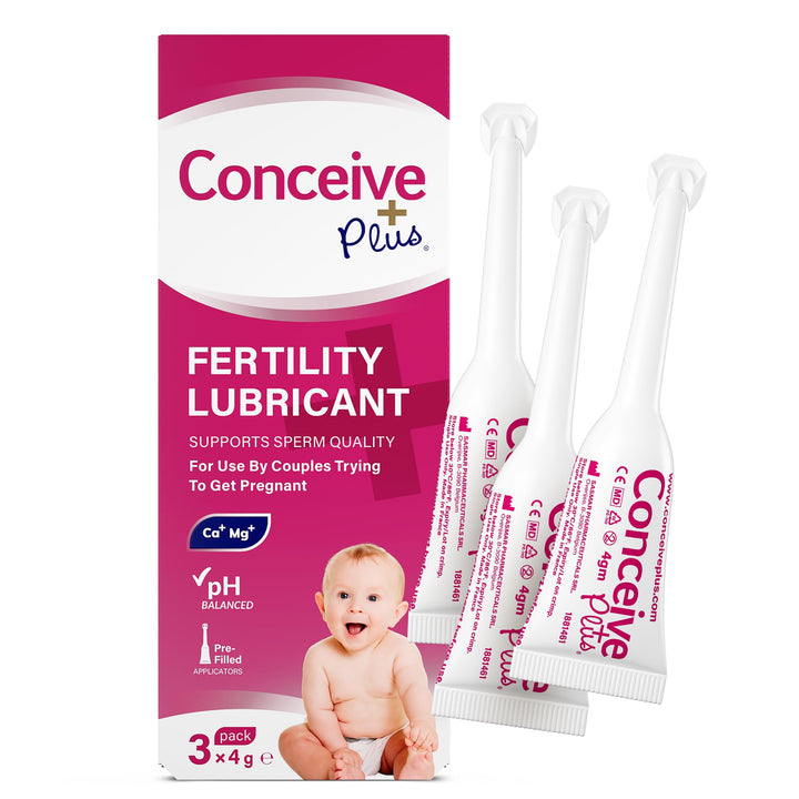 CONCEIVE PLUS Fertility Lubricant, Travel Size, 3 Count