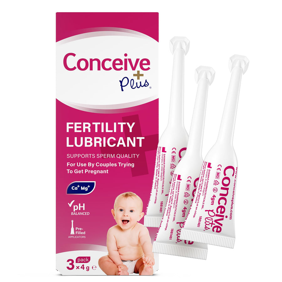 CONCEIVE PLUS Fertility Lubricant, Travel Size, 3 Count