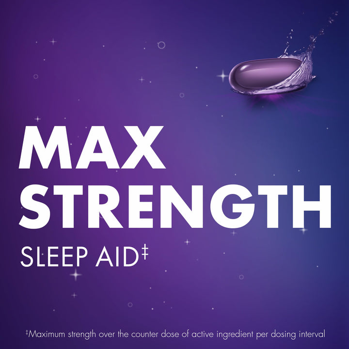 ZzzQuil Nighttime Sleep Aid Liquicaps, 25 mg, 48 Count