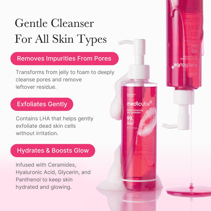 medicube PDRN Jelly to Foam Cleanser, 200 ml