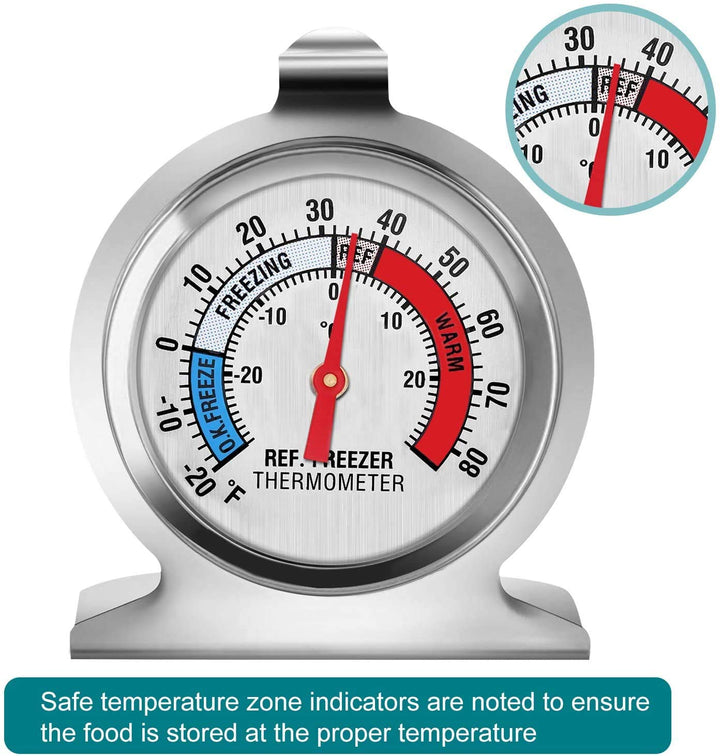 Linkhood Refrigerator Thermometer, Pack of 3