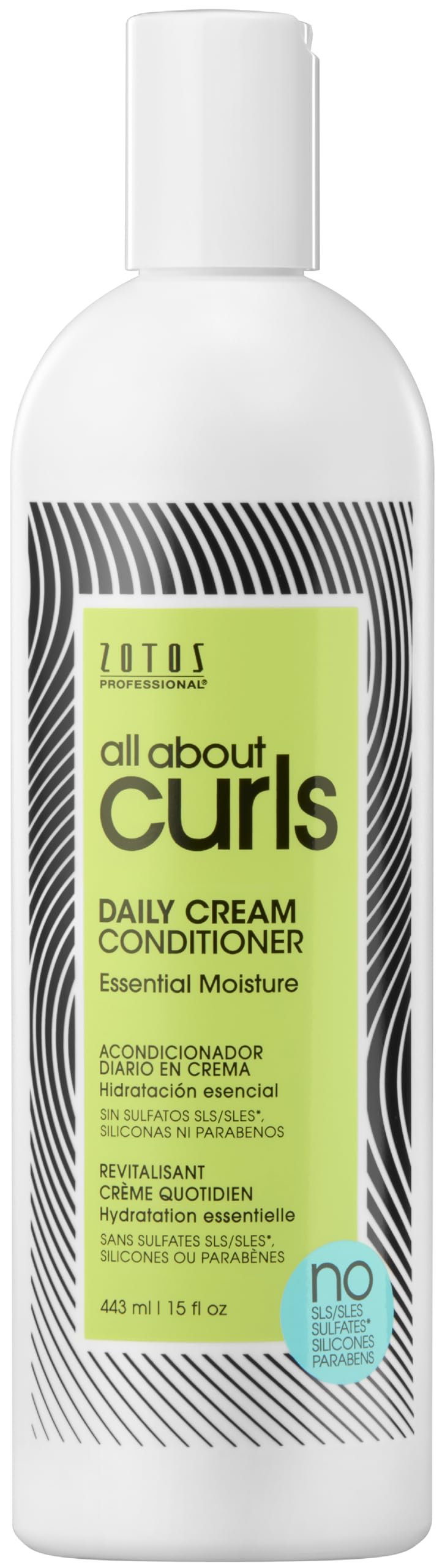 ALL ABOUT CURLS Daily Cream Conditioner, 15 fl oz