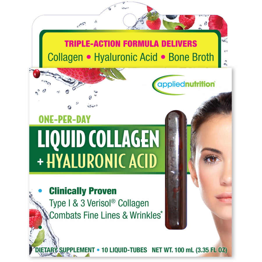 Applied Nutrition Liquid Collagen + Hyaluronic Acid Beauty Drink