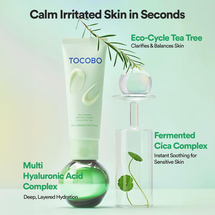 TOCOBO Cica Calming Gel Cream, 75 ml