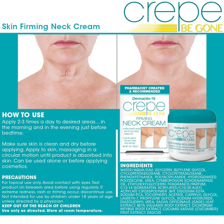 Dermactin Crepe Be Gone Firming Neck Cream