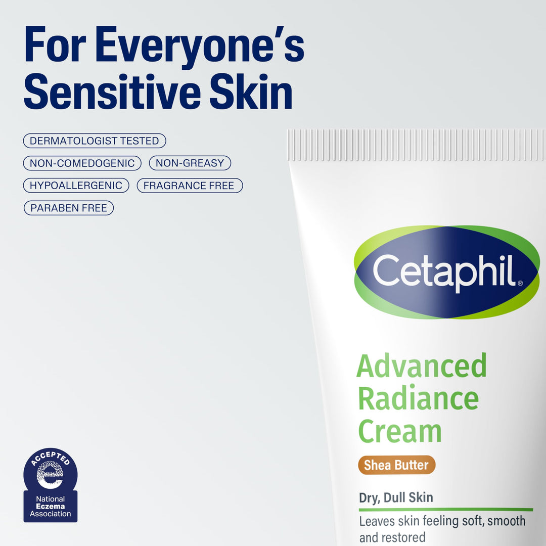 Cetaphil Advanced Relief Cream With Shea Butter, 6 oz