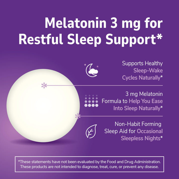 21st Century Melatonin, 3 mg, 200 Count