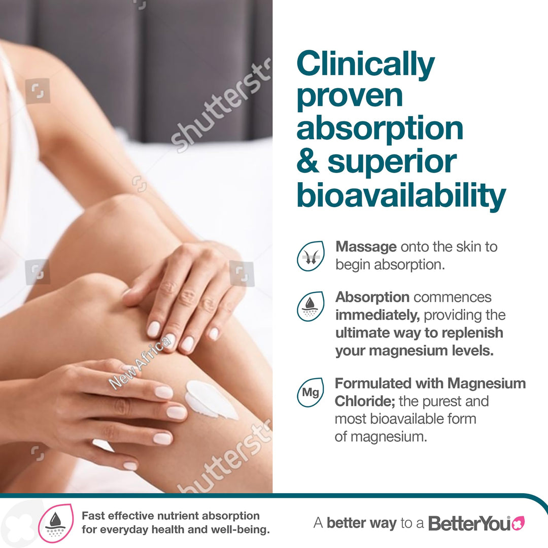 BetterYou Magnesium Body Lotion, 6.08 fl oz