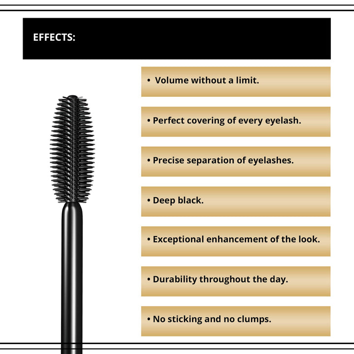 Eveline Big Volume Explosion Mascara, Black, 12 ml
