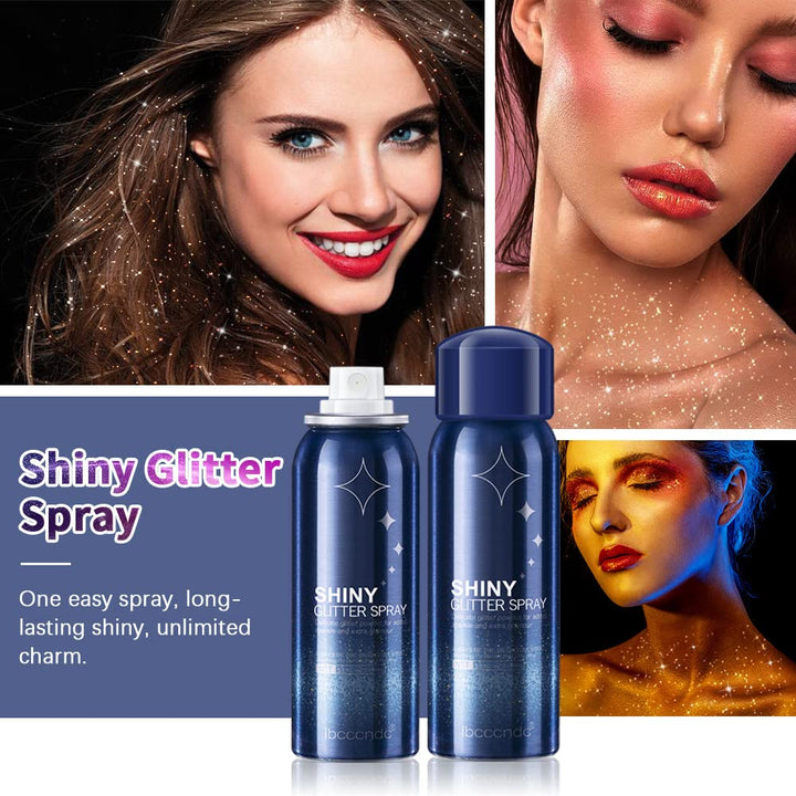 MEICOLY Body Glitter Spray, 2.1 oz