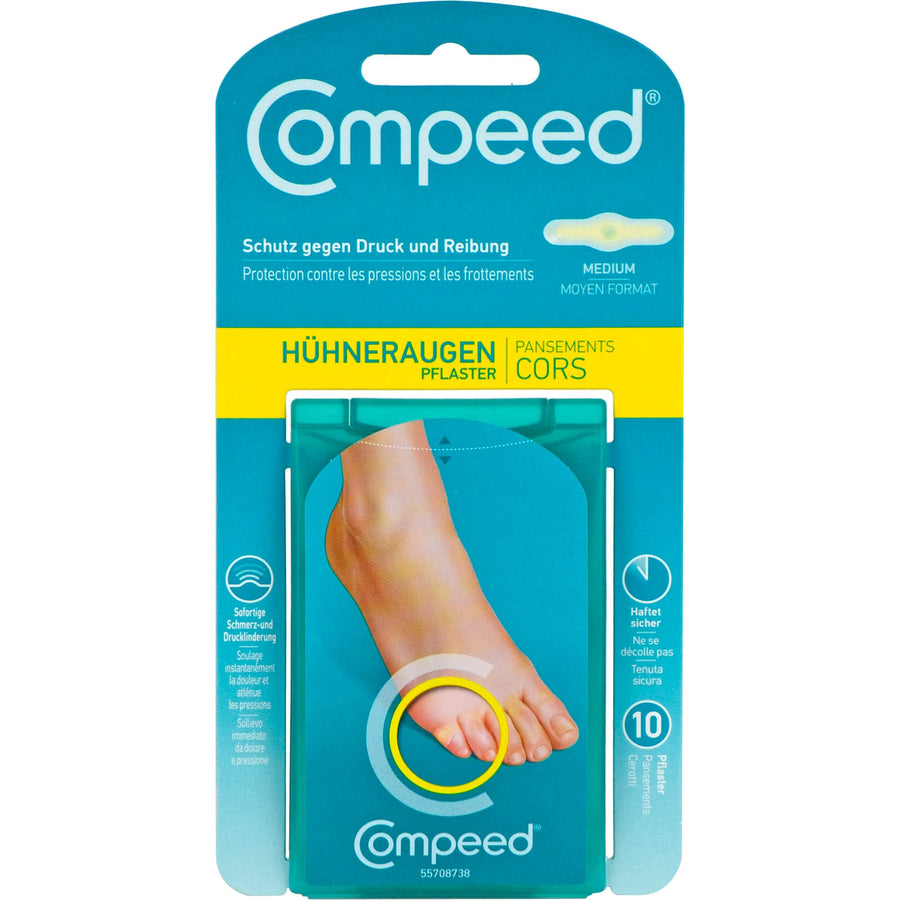 Compeed Corn Plasters, Medium, 10 Count