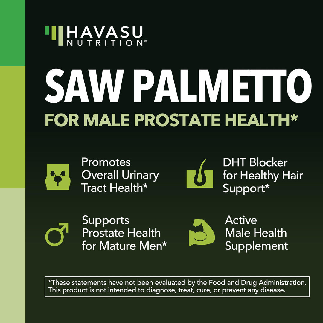 Havasu Nutrition Saw Palmetto, 500 mg