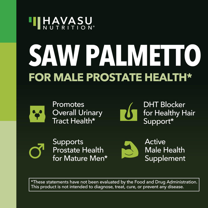 Havasu Nutrition Saw Palmetto, 500 mg