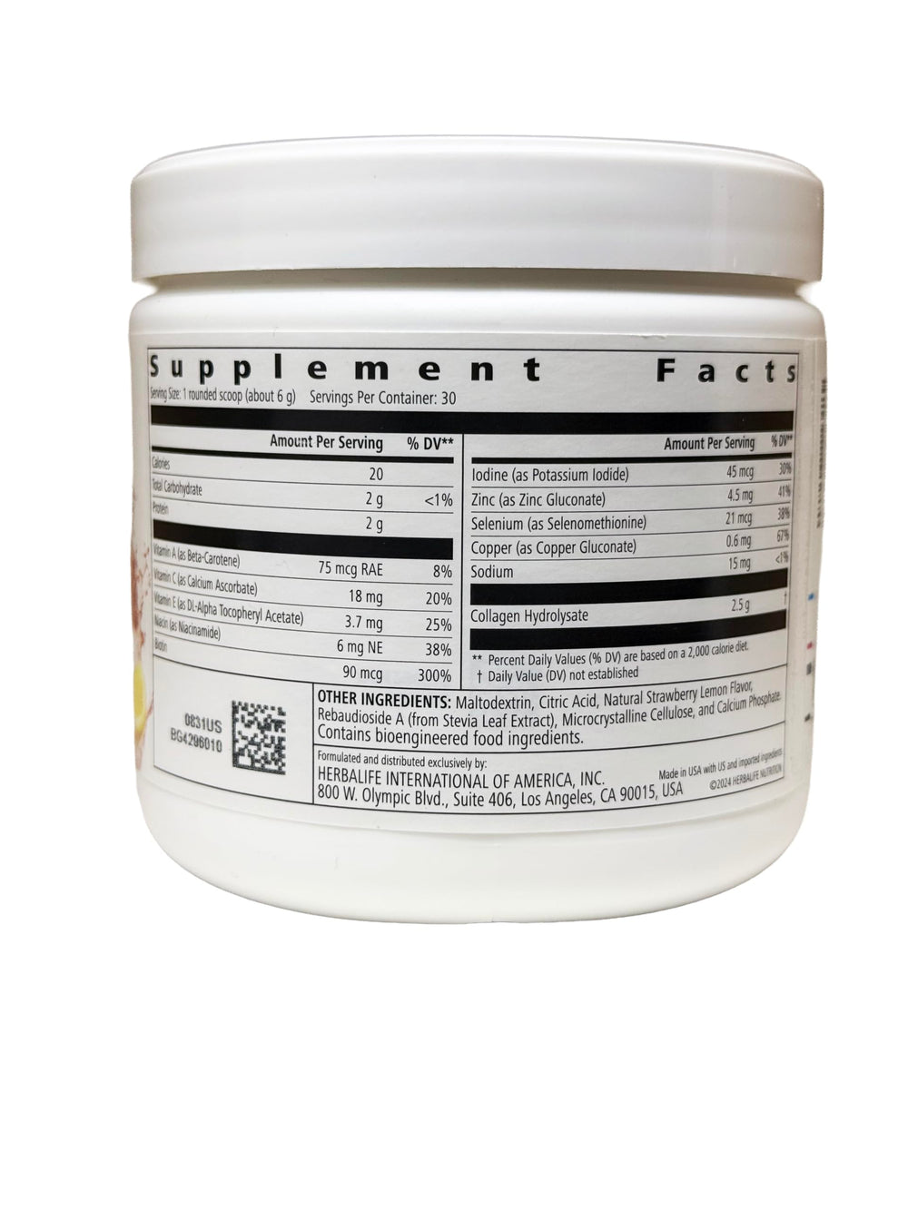 Herbalife Skin Collagen Beauty Booster, 6.03 oz