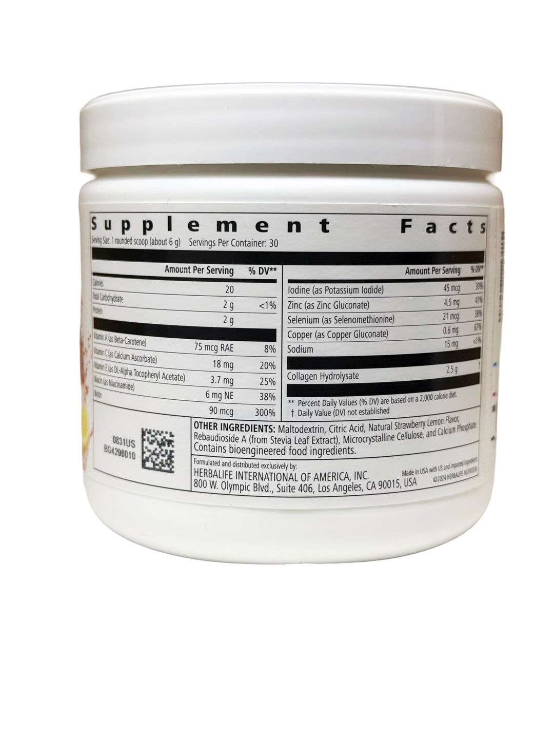 Herbalife Skin Collagen Beauty Booster, 6.03 oz