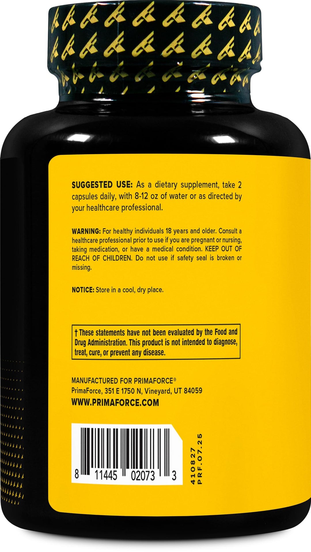 Primaforce Yohimbine HCl, 2.5 mg, 270 Count