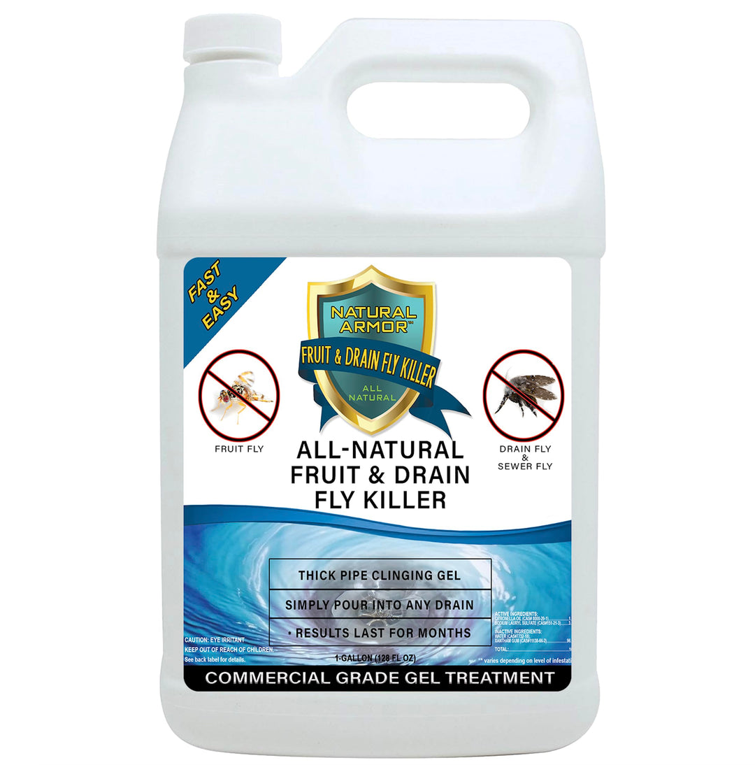 Natural Armor Fruit Fly And Drain Fly Killer Drain Gel, 1 gal