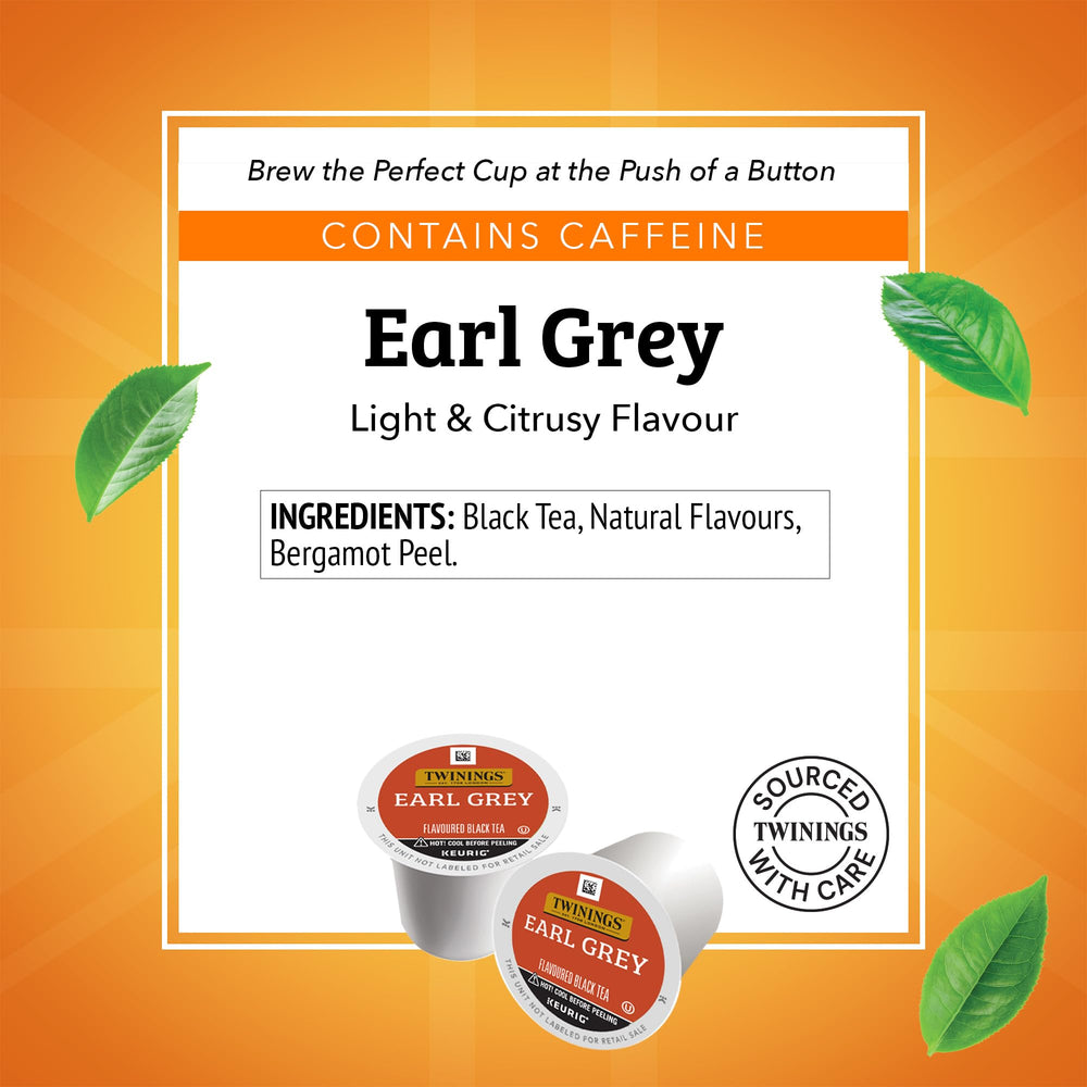 Twinings Earl Grey Tea K-Cups, 24 Count