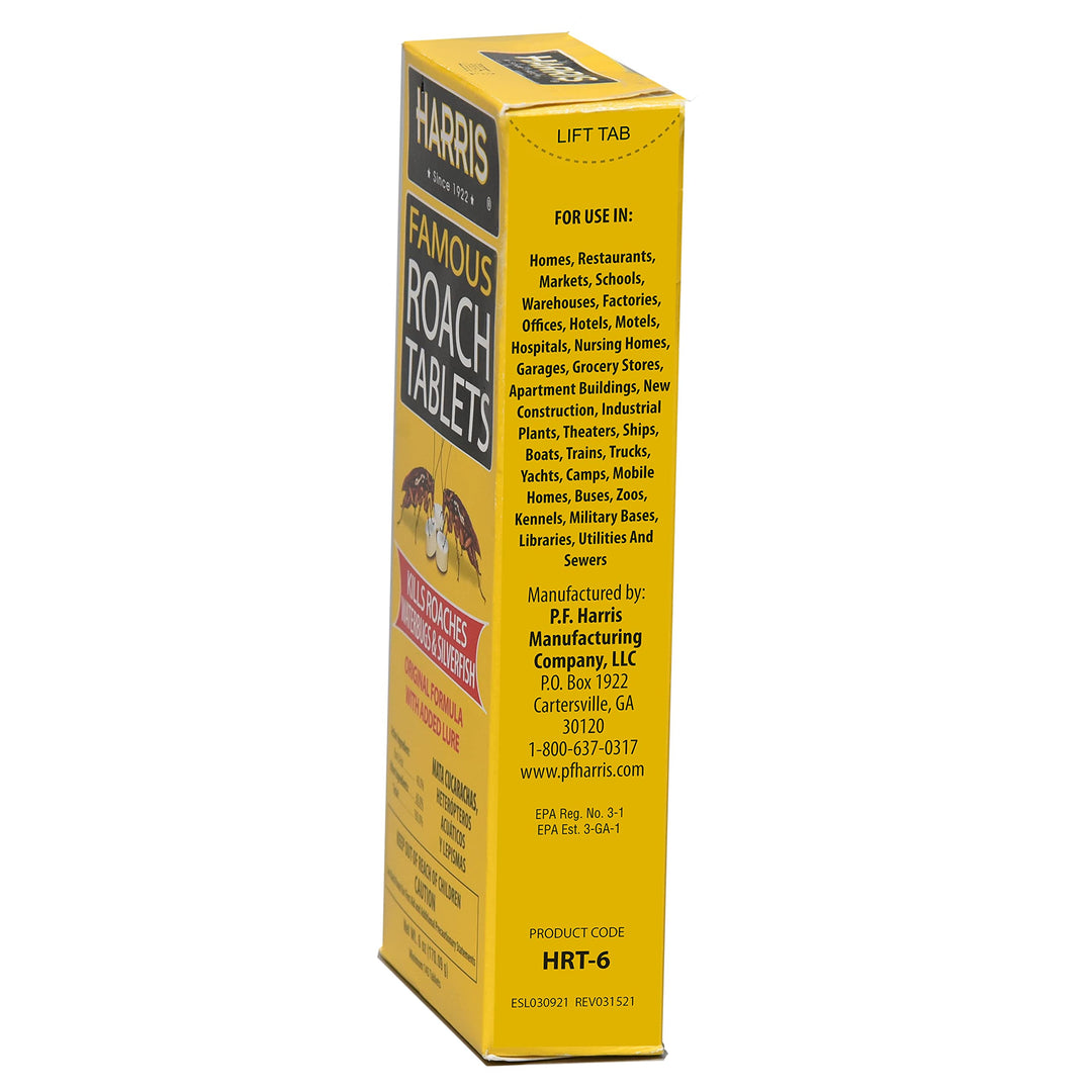 HARRIS FAMOUS ROACH TABLETS, 145 Count, 6 oz