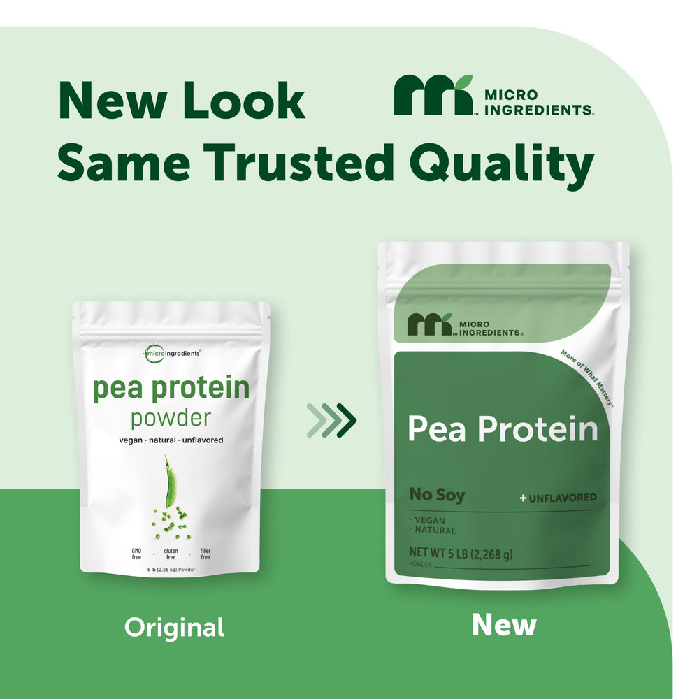 Micro Ingredients Pea Protein Powder, 5 lb