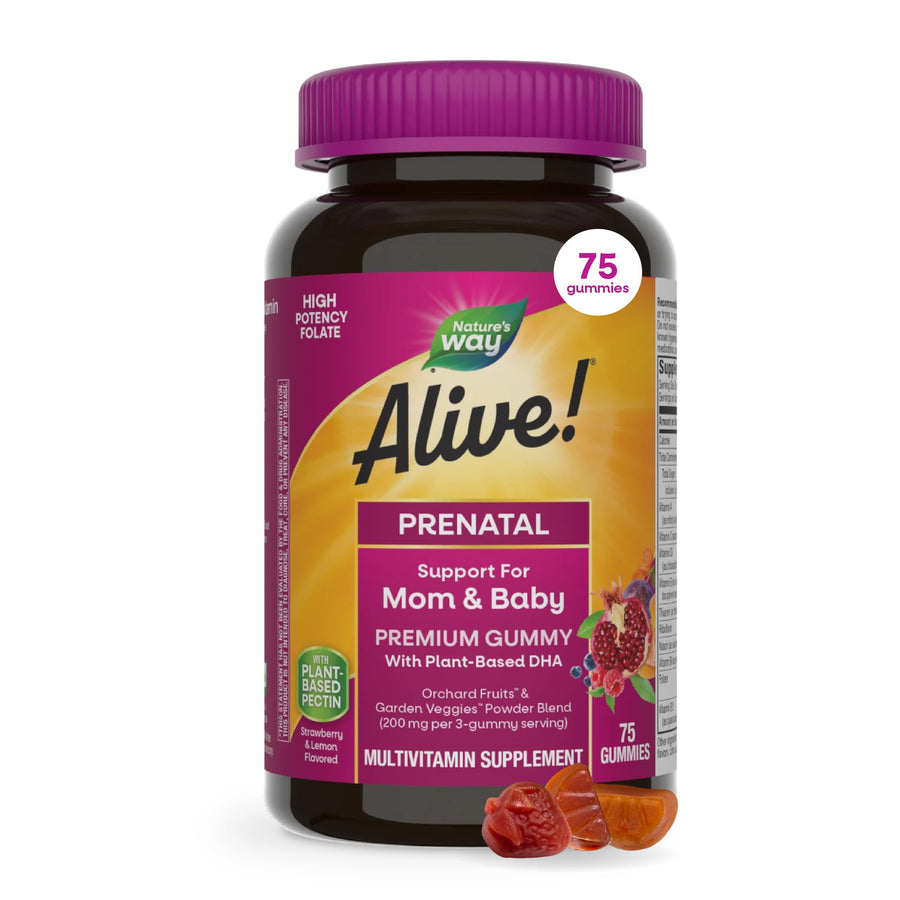 Nature's Way Alive Prenatal Gummy, 75 Count