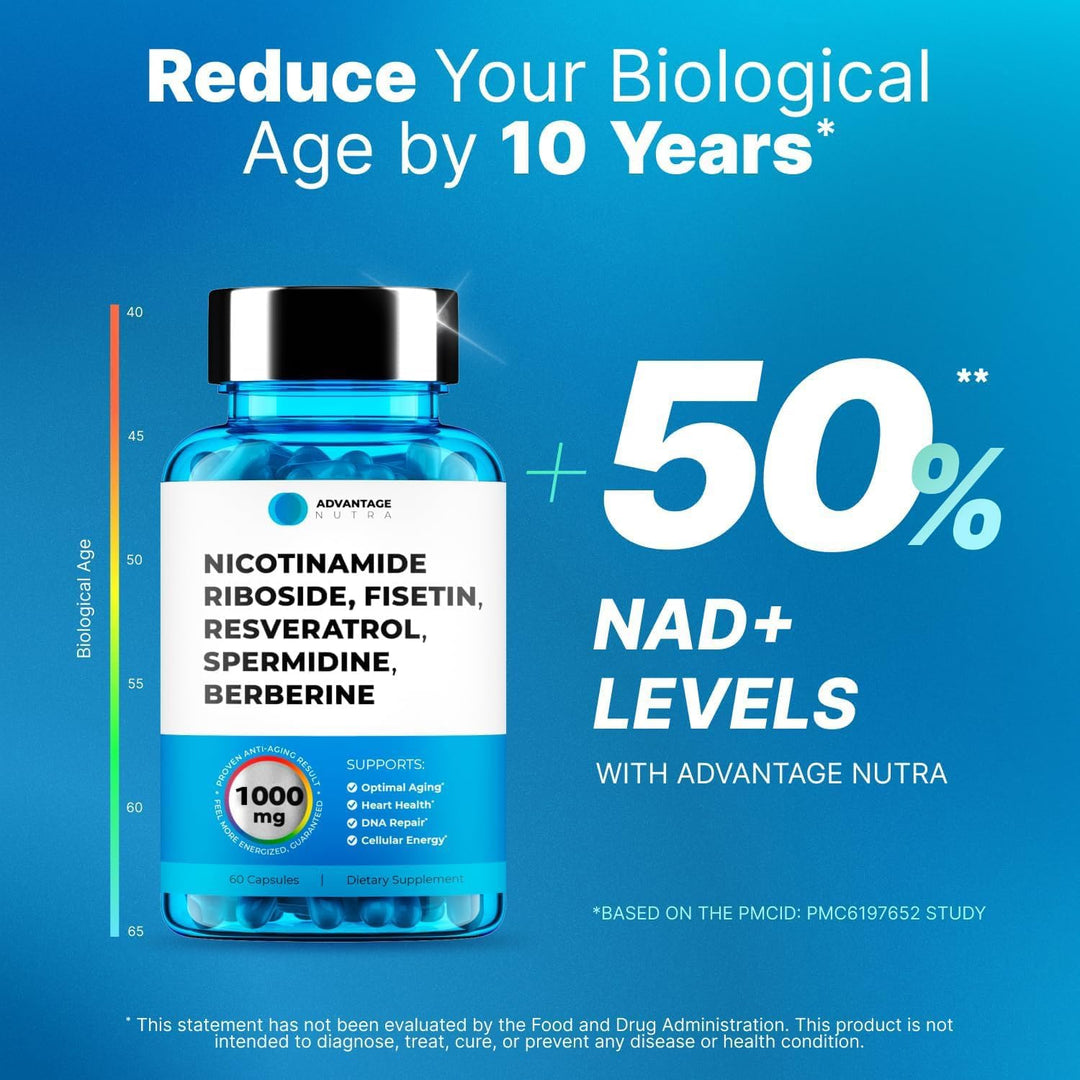 AdvantageNutra Liposomal Nicotinamide Riboside, 60 Count