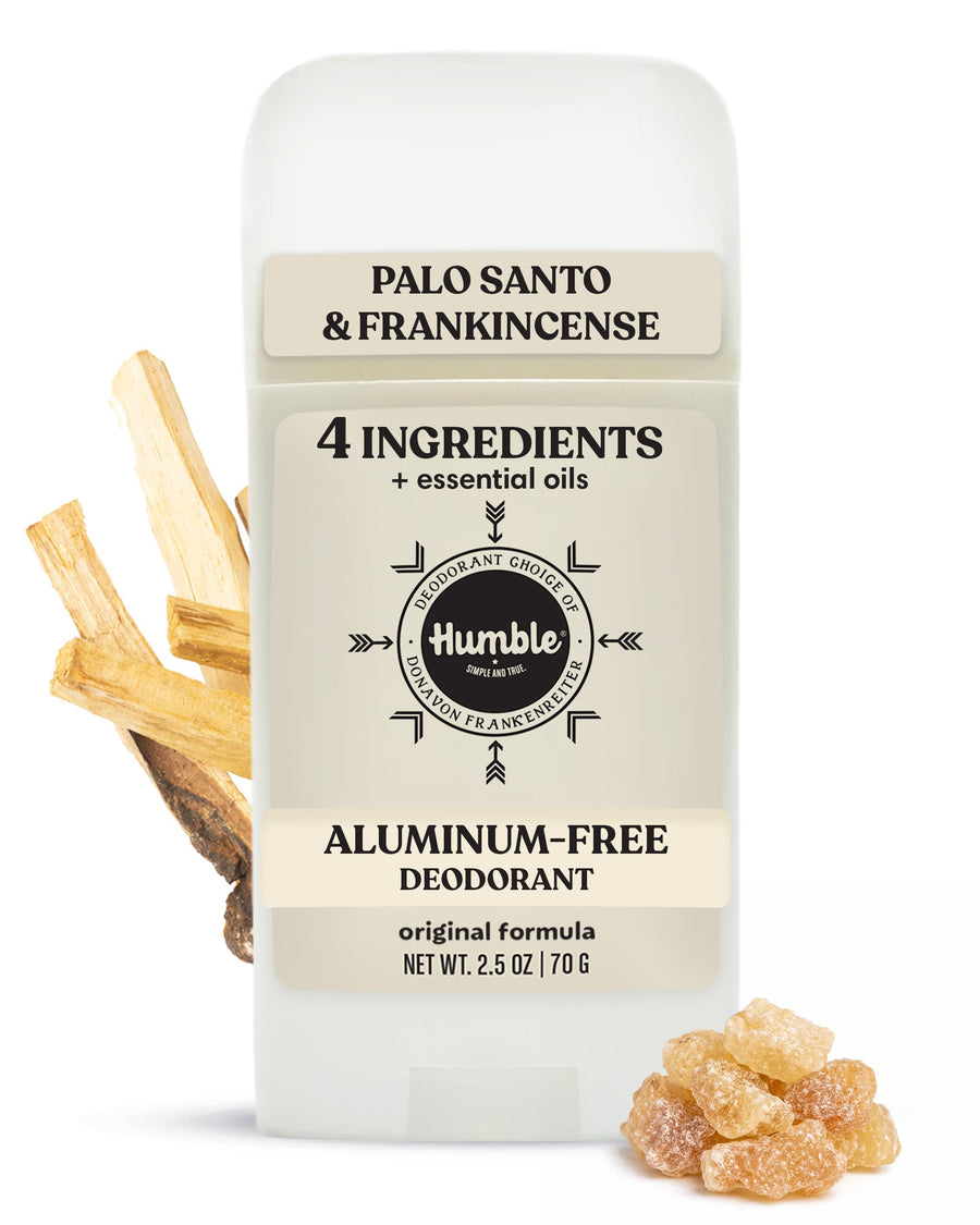 HUMBLE SIMPLE AND TRUE. All Natural Deodorant, Palo Santo, 1 Count