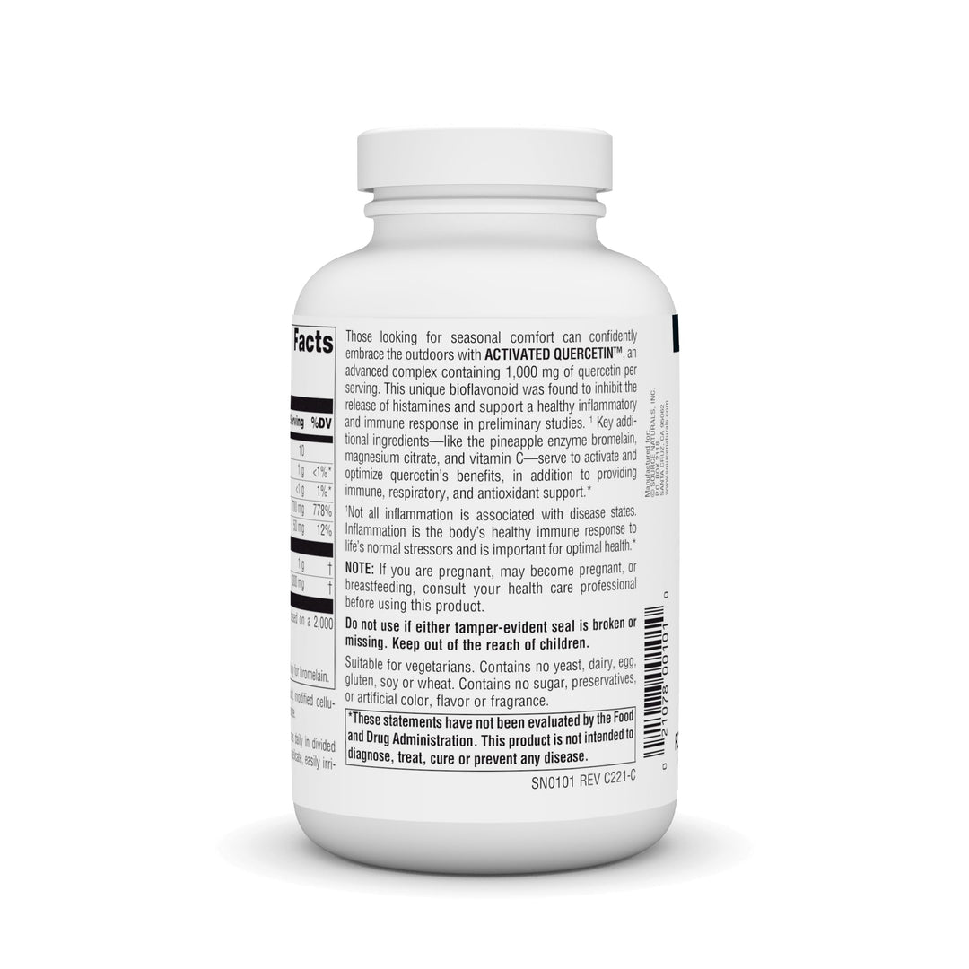 Source Naturals Activated Quercetin Bioflavonoid Complex