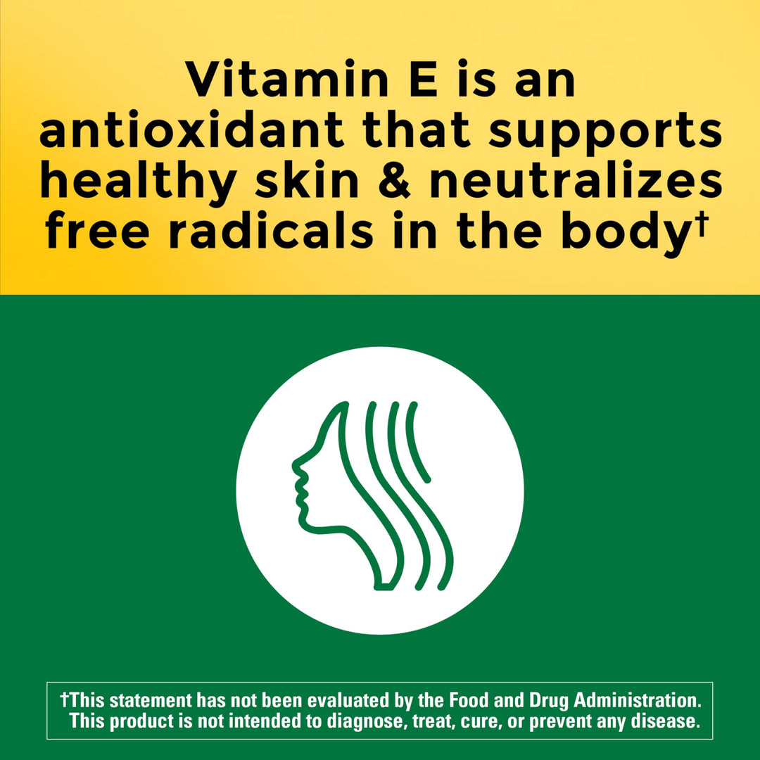 Nature Made Vitamin E 180 mg (400 IU), 100 Count