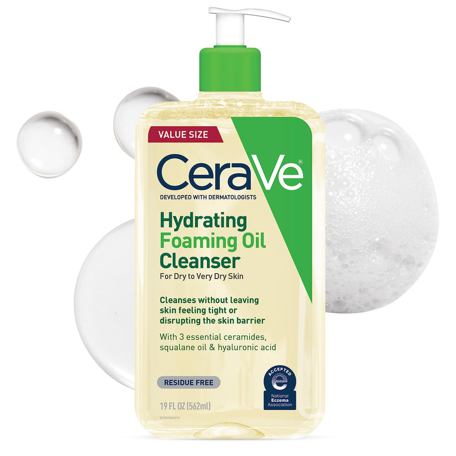 CeraVe Hydrating Foaming Cleanser, 8 fl oz