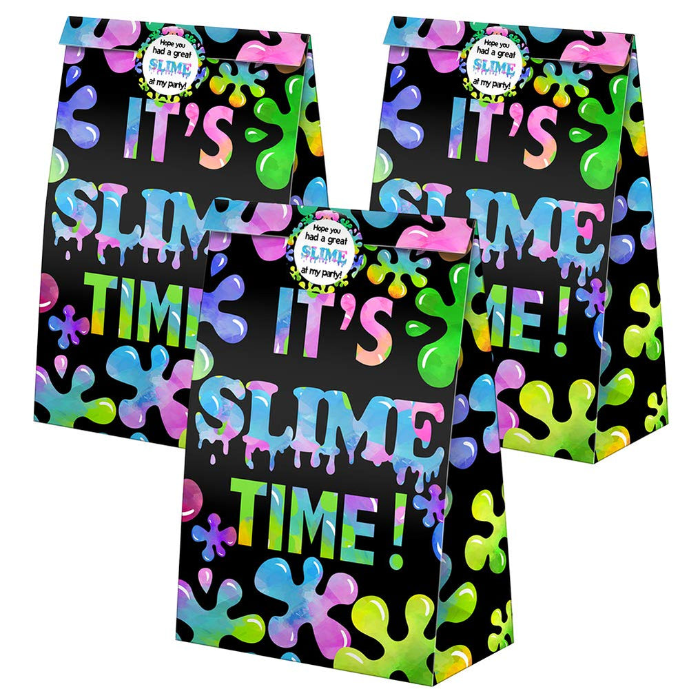 SamPartyShop Slime Goodie Bags, 24 Count