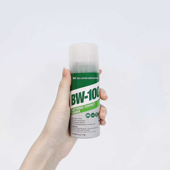 BW-100 Non-Flammable Electronic Contact Cleaner, 4 oz, Pack of 3