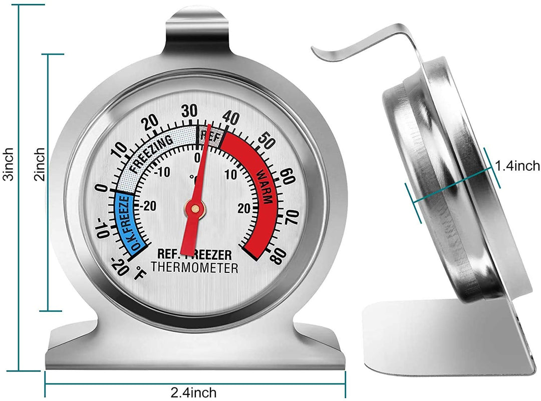 Linkhood Refrigerator Thermometer, Pack of 3
