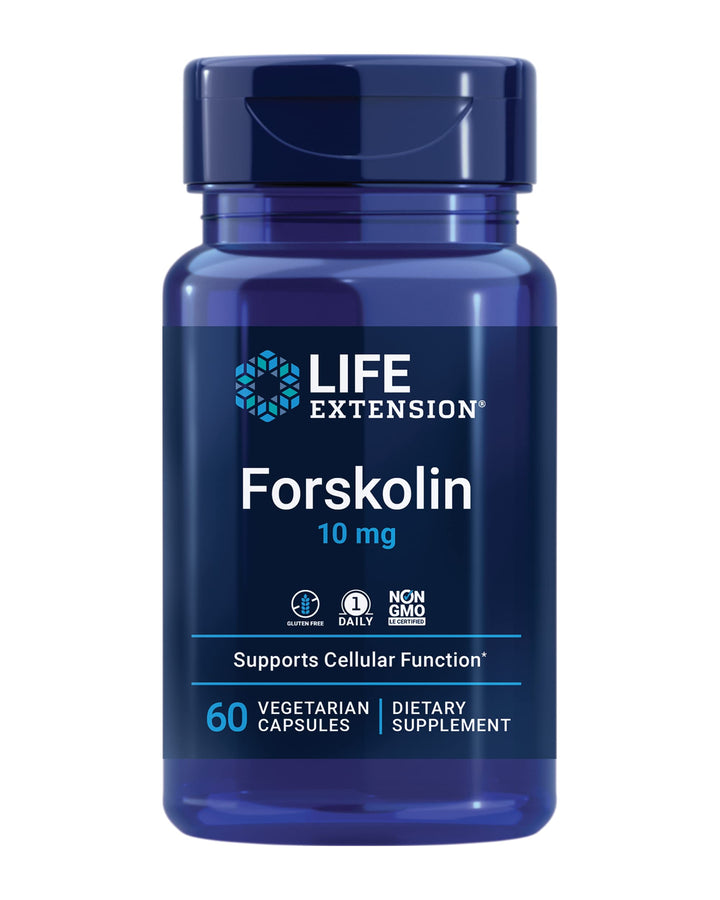 Life Extension Forskolin, 10 mg, 60 Count