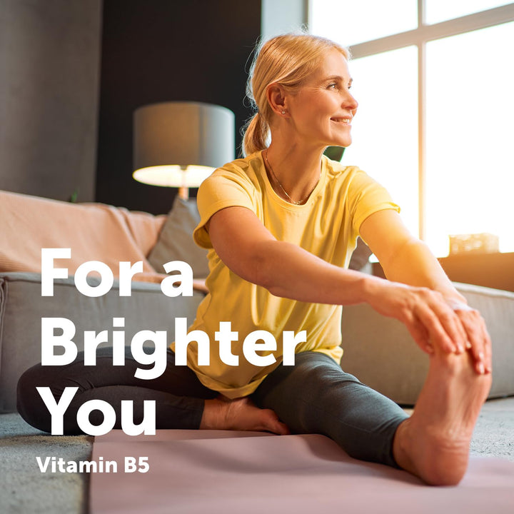 Micro Ingredients Pantothenic Acid Vitamin B5, 500 mg, 365 Count
