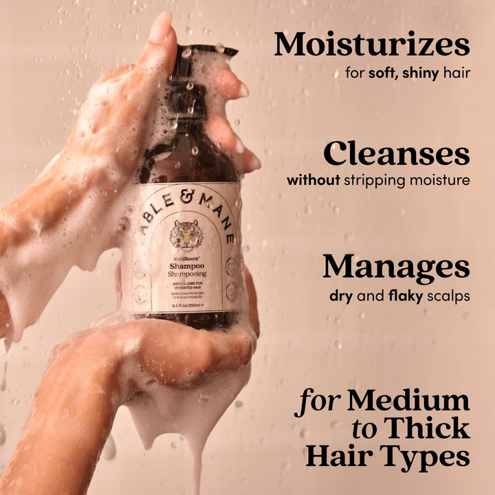 Fable & Mane HoliRoots Moisturizing Shampoo, 8.5 fl oz
