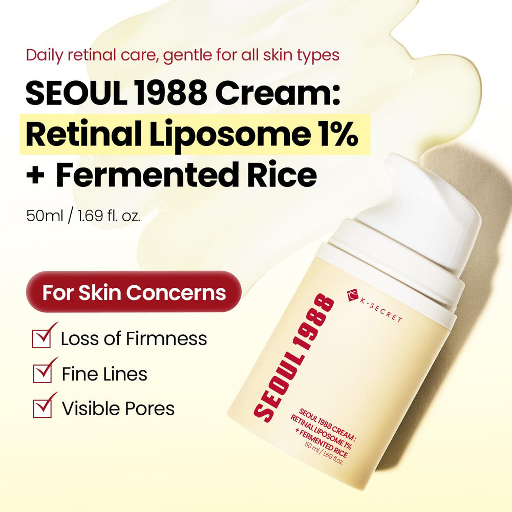 K-SECRET SEOUL1988 Retinal Cream, 1.69 fl oz